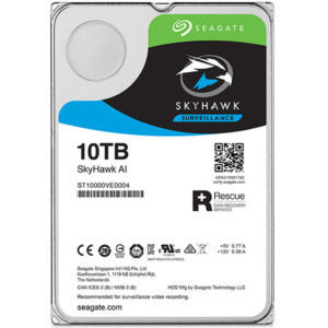 Seagate 10TB HDD Surveillance Storage SkyHawk AI Drive 3.5 Size SATA