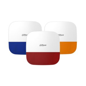 DAHUA WIRELESS OUTDOOR SIREN - STROBE - BLUE/ORANGE/RED