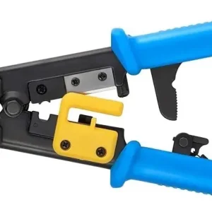 CRIMPING TOOL FOR RJ45 PASS THROUGH AND TRIM TOOL