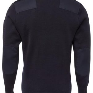 L/S Security jersey with epaulettes and elbow patches