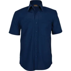 S/S BASIC POLY COTTON LOUNGE SHIRT