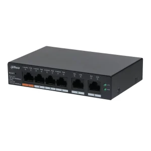 DAHUA CLOUD MANAGED SWITCH 4 PORT : 4X POE, 2X UPLINK, 60W
