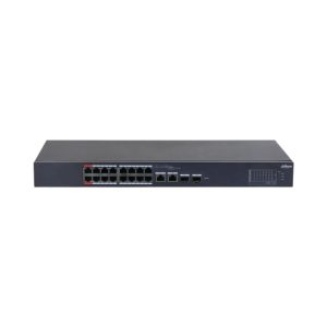 DAHUA CLOUD MANAGED SWITCH 18 PORT : 16X POE, 2X SFP, 2X UPLINK, 190W