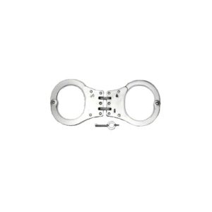 Security Handcuff - 2 Links - Nickel Plated