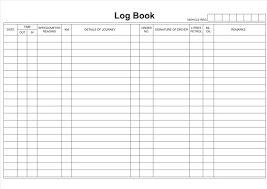 Vehicle Log Book - 200 Page - A4 Landscape